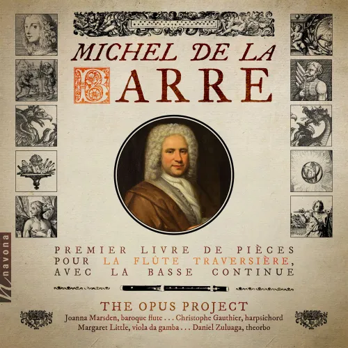 Pochette du CD Michel de la Barre : Premier livre de pièces pour la flûte traversière